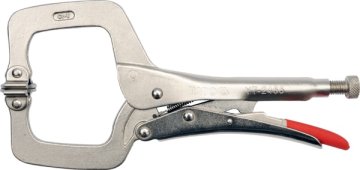shumee YATO KLEŠČE ZA VARILNE SPONKE TIP "C" 280mm PREMIČNE ČELJJUSTI KONICE 2466