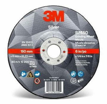3M BRUSILNI DISK 230 mm x 7 mm SREBRNO