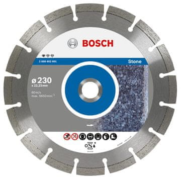 BOSCH DIAMANTNO LEPILO ZA KAMEN 350X25,4 SEG