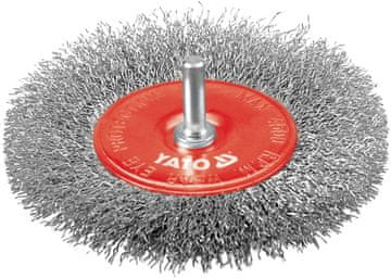shumee YATO KOLUTNA KRTAČA 100 mm Z INOX ŽIČNIM DRŽALOM 4758