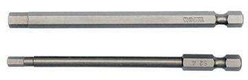 YATO Bit / Bit 1/4" šestilo 4X100Mm + šestilo 6X100Mm 2Szt. 0495
