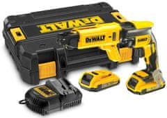 DeWalt Vijačnik za mavčne plošče 18V 30Nm 2 X 2,0Ah Li-Ion brezkrtačni Tstak +Dcf6201