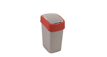 Curver KOŠ ZA SMETI FLIP BIN 10L / RDEČA