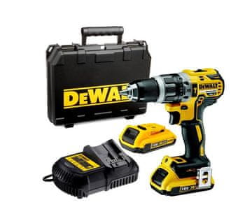 DeWalt Udarni vrtalnik 18V 70/27Nm 2X2.0Ah Li-Ion brezkrtačni primer Tstak Dcd796D2