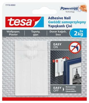 Tesa Samolepilni žeblji za tapete 2Kg