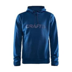 Craft moški funkcijski pulover logo hood nox/blaze