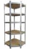 Aga Kotni kovinski regal 180x70x40 cm 5 polic