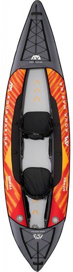 Aqua Marina Memba-390 Touring Kayak, z veslom, 2 osebi, 12.10x35