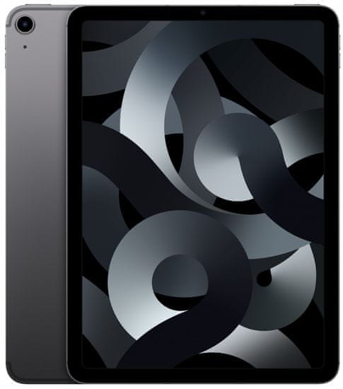 Apple iPad Air 2022 tablični računalnik, Cellular, 256GB, Space Grey (MM713FD/A)
