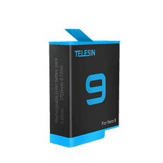 TELESIN Lithium Battery baterije za GoPro Hero 9 / Hero 10