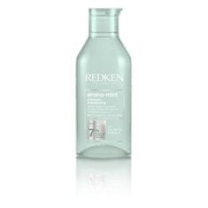 Redken Amino mint čistilni šampon za občutljivo kožo in hitro mastne lase (Shampoo) (Neto kolièina 300 ml)