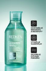 Redken Amino mint čistilni šampon za občutljivo kožo in hitro mastne lase (Shampoo) (Neto kolièina 300 ml)
