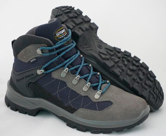 Grisport Moški polvisoki treking čevlji 14511, modro/sivi