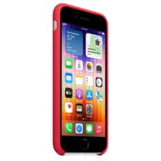 Apple zaščitni ovitek za Apple iPhone SE, silikonski, rdeč (MN6H3ZM/A)