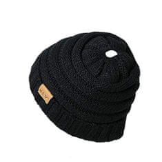 Pingos zimska ženska kapa - Črna