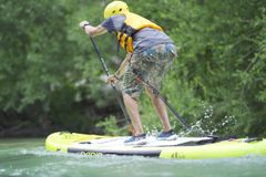 Aqua Marina Paddle Board River Leash varnostna vrvica za deske, 9'/7 mm