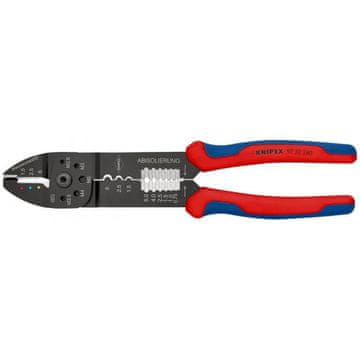 Knipex Klešče za stiskanje kabelskih priključkov 0,5-6,0 mm