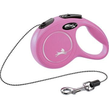 Flexi Leash Classic XS kabel 3m roza