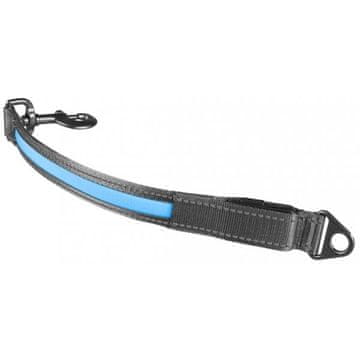 Duvo+ Osvetljen trak za povodec modri USB 2,5x39 +