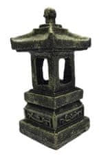 Duvo+ Okrasitev akvarija - Pagoda + 5 x 5 x 11 cm