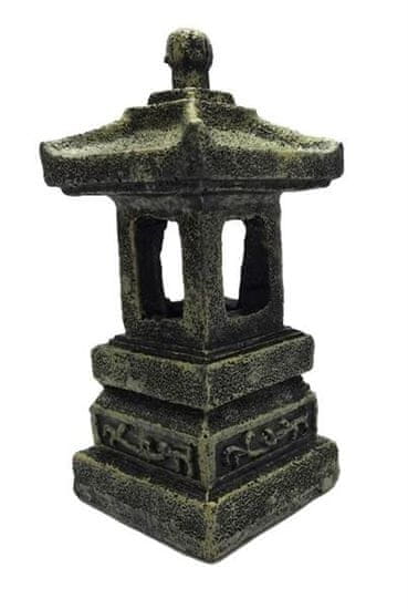 Duvo+ Okrasitev akvarija - Pagoda + 5 x 5 x 11 cm