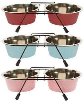 Duvo+ Dvojna posoda iz nerjavečega jekla + 2 x 0,47 l