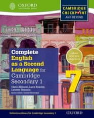 Complete English as a Second Language for Cambridge Secondary 1 Student Book 7 & CD
