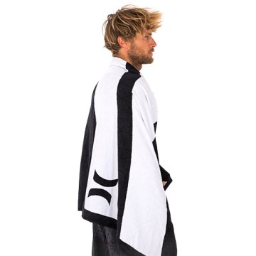Hurley U ICON SLASH ČRNA BRISAČA, UNISEX BRISAČE | 1111005 | 010 - ČRNA | 1 VELIKOST