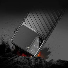 MG Thunder silikonski ovitek za Samsung Galaxy S22 Plus, črna