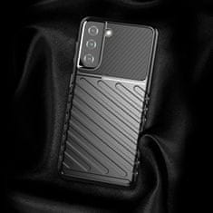 MG Thunder silikonski ovitek za Samsung Galaxy S22 Plus, črna