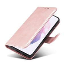 MG Magnet knjižni usnjeni ovitek za Samsung Galaxy S22 Plus, roza