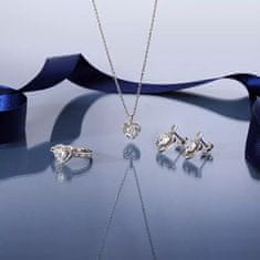 Morellato Romantični srebrni uhani s kristali Tesori SAVB05