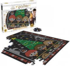 Winning Moves Harry Potter: božič na Bradavičarki sestavljanka, 1000 delov