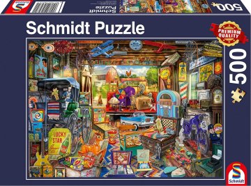 Schmidt Puzzle Bolšji trg v garaži 500 kosov