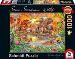 Schmidt Puzzle Divja narava: Afriško kraljestvo 1000 kosov