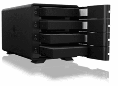 IcyBox zunanje ohišje za 4 diske, USB-C, SATA (IB-3804-C31)