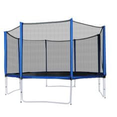 Aga Sport Pro Trampolin 366 cm Modra + zaščitna mreža