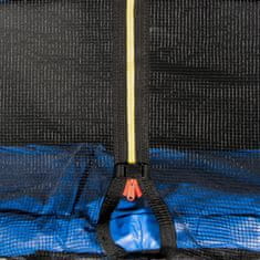 Aga Sport Pro Trampolin 460 cm Modra + zaščitna mreža + lestev + žep za obutev