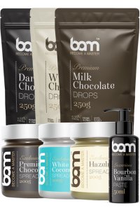 BAM Cakepops & Popsicles slaščičarski paket, 1350 g + 50 ml