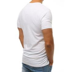 Dstreet Moška majica ELEGANT bela rx2571 L