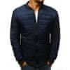 Moška prešita bomber jakna STYLE temno modra tx2205 XL