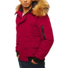Dstreet Zimska moška jakna WINTER burgundska tx2872 L