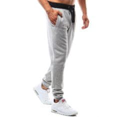 Dstreet Moške športne hlače sive barve ux2214 XL