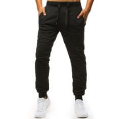 Dstreet Moške športne hlače črne UX2395 ux2395 M