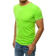 Dstreet Moška majica brez potiska rumena RX4191 rx4191 XXL