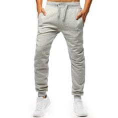 Dstreet Moške športne hlače sive barve ux2623 M