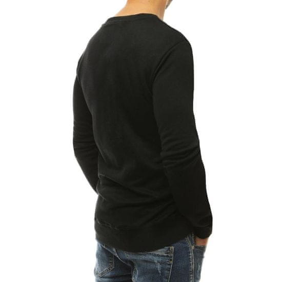 Dstreet Moška majica s kapuco brez kapuce črna bx4577 bx4577
