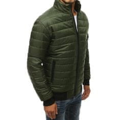 Dstreet Moška prehodna jakna prešita zelena tx3408 XL