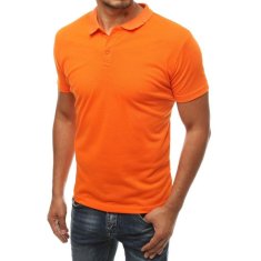Dstreet Moška polo majica oranžna px0313 px0313 XXL