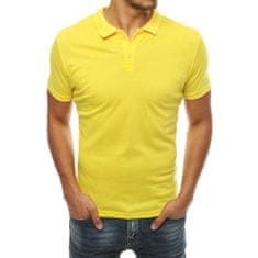 Dstreet Moška polo majica rumena px0314 px0314 XXL